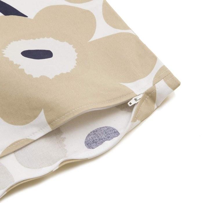 Marimekko Cushion Cover 50x50cm Unikko Off-White/Beige/Dark Blue 069251 185