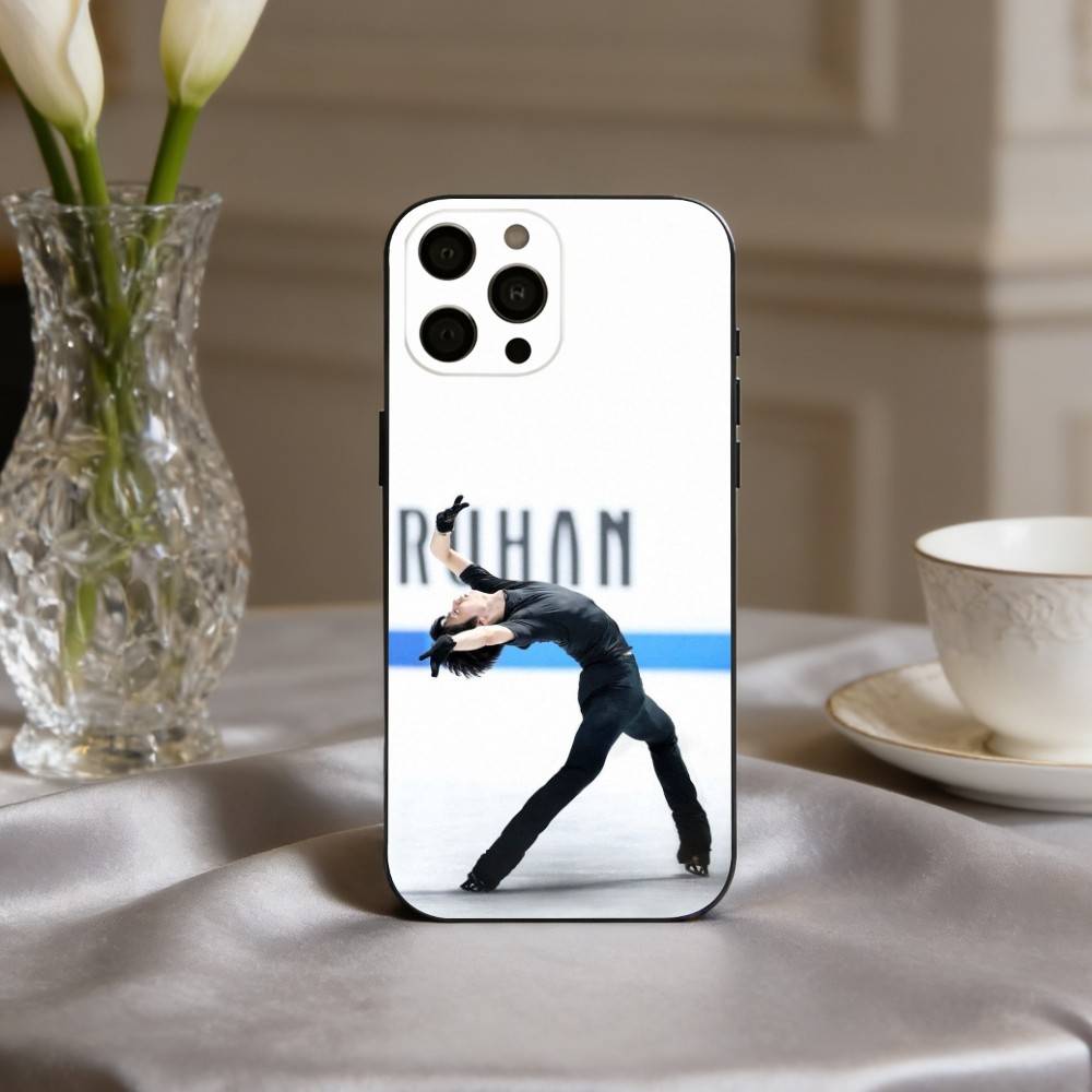 4A Jump Legend H-H-Hanyu Y-Yuzuru Phone Case For iPhone 17,16,15,14,13,12,11 Plus,Pro Max,XS,Soft Silicone Black Cover