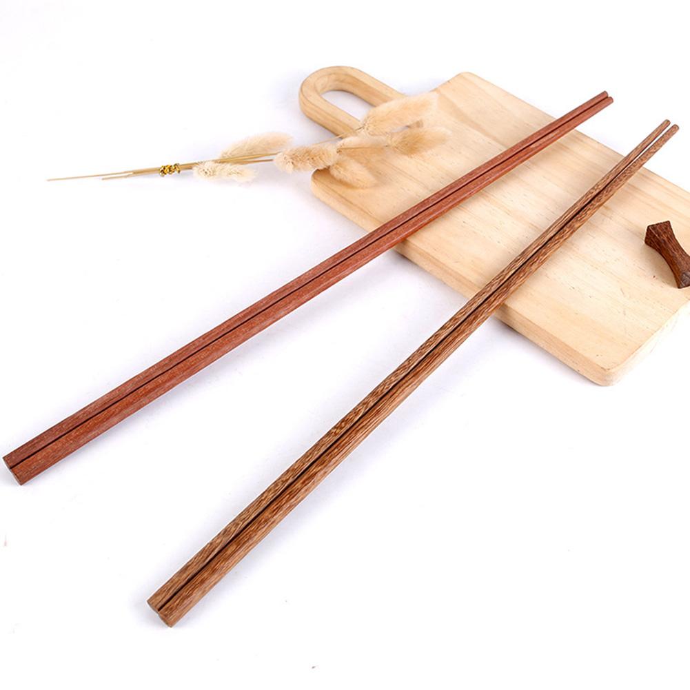 10pcs Long Wooden Hot Pot Chopsticks Heat-Proof Comfortable Grip Hot Pot/Barbecue Eating Hot Pot Artifact Chopstick