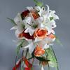 Wedding Bridal Bouquet Artificial Bunch for Decorations Supplies