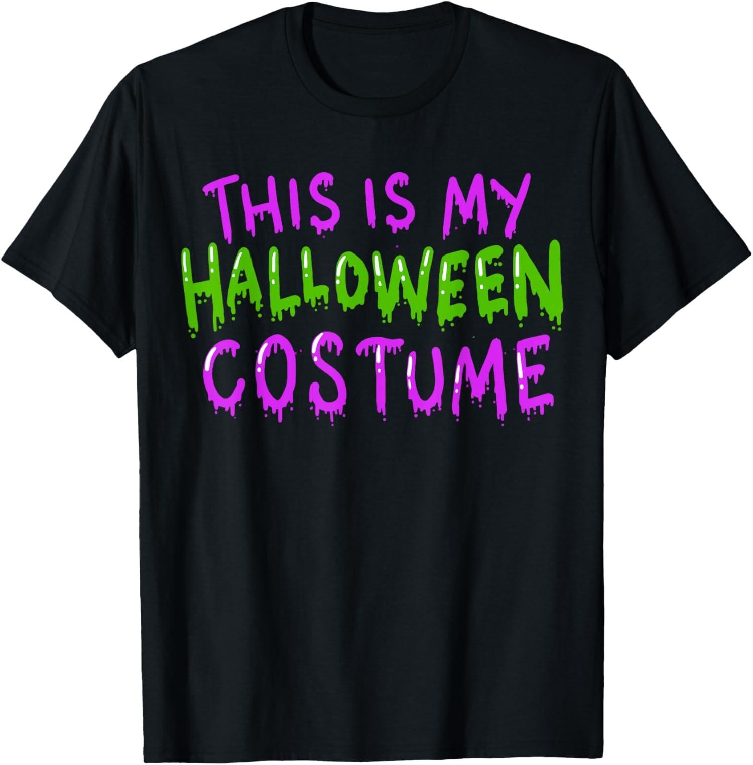 C est mon costume d Halloween Costume paresseux T-shirt unisexe S