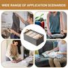 Clothes Organizer Closet Clothes Organizer with Handle Steel Frame Fabric Drawers Organization Stackable Basket Containers