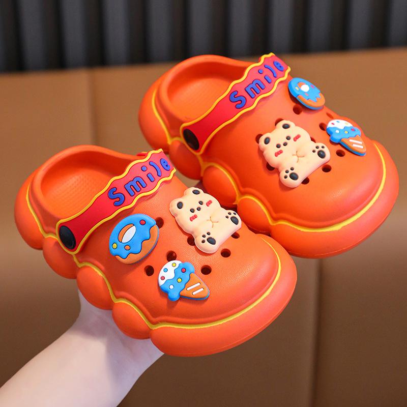 eva Children's Clogs Summer Girls Indoor Non-Slip Boys Big Kids Baby Sandals Outdoor Beach Sandals