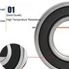 Stainless Steel Deep Groove Ball Bearing S6000 S6001 S6002 S6003 S6004 S6005 S6006 S6007 ZZ 2RS Wear Resistance