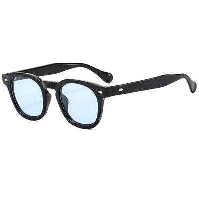 Óculos de Sol Redondos Mulher Homem Vintage Marca Espelhado Elegante Óculos de Sol Feminino Masculino Unissex Lente Cores de Personalidade