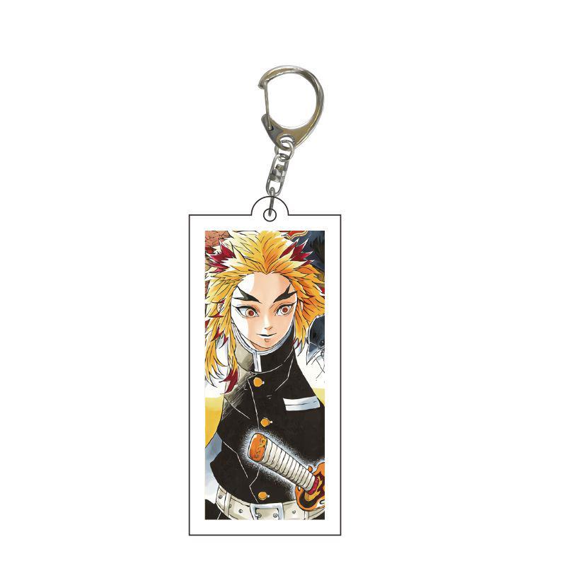 Demon Slayer Double-sided Acrylic Character Keychain Figure Pendant Gift