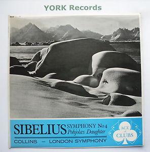 

LP Record COLLINS, LONDON SYMPHONY - Sibelius, Symphony No 4 Pohjola s D ACL184 Ace Of Clubs UK Classical Used