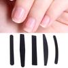 5Pcs Strong Thick Nail File Black 100/180 Grit Professional Sandpaper Cuticle Remover Buffer Files Manicure Tool Set Accessories