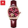 OLEVS 6636 Oem Skeleton Sport Fashion Casual Watches Woman Wrist Fashion Brand Automatic Mechanical Watch