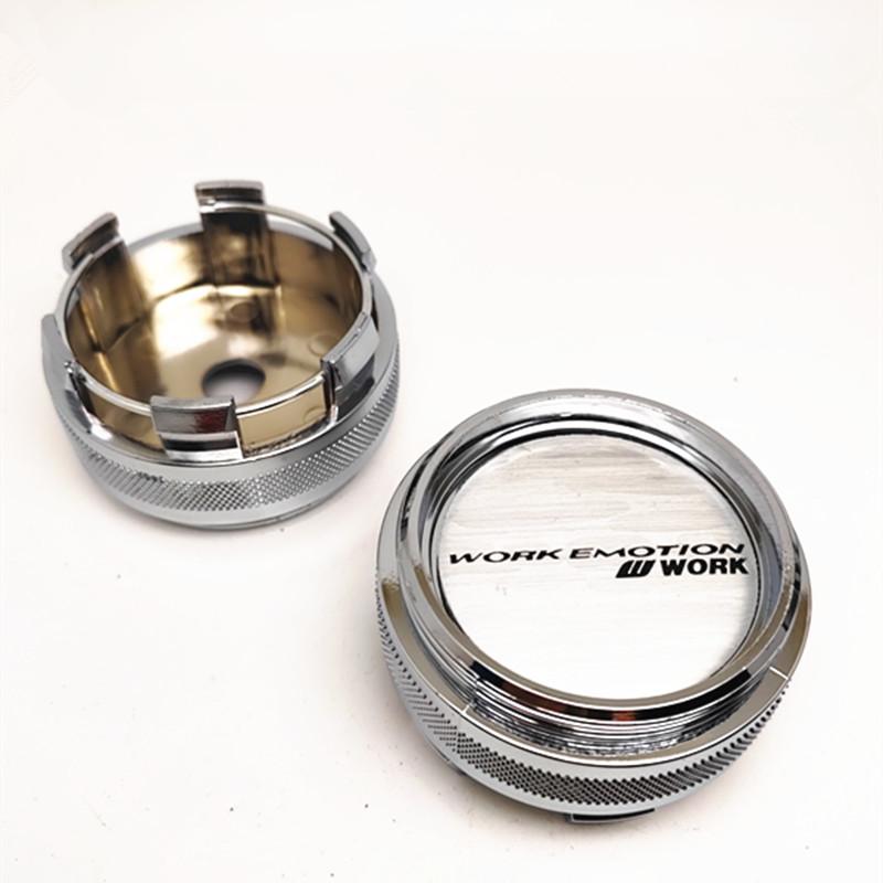 4 τεμάχια 62mm 56mm W Work Emotion Καλύμματα Κέντρου Τροχού Κάλυμμα Κέντρου Ζάντας Αυτοκινήτου Καλύμματα Τροχών Αδιάβροχα Καλύμματα Κέντρου Σήμα