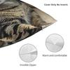 Tabby Cat Pillow Cover Print Cushion Cover Vintage Pillow Case For Sofa Bedroom Home Decor