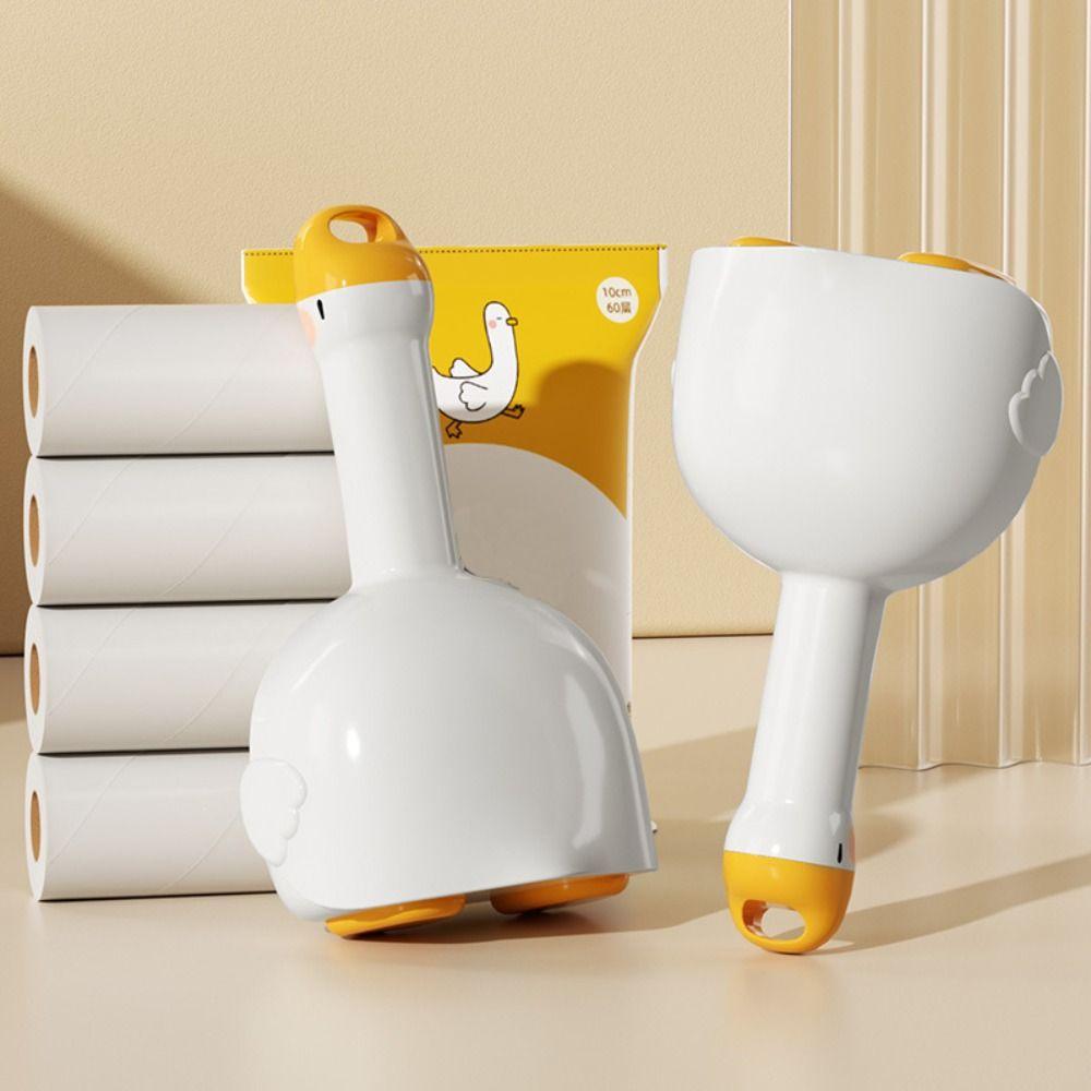 

Goose Shape Dust Remover Tearable Lint Remover Useful Sticky Roller Ball 1