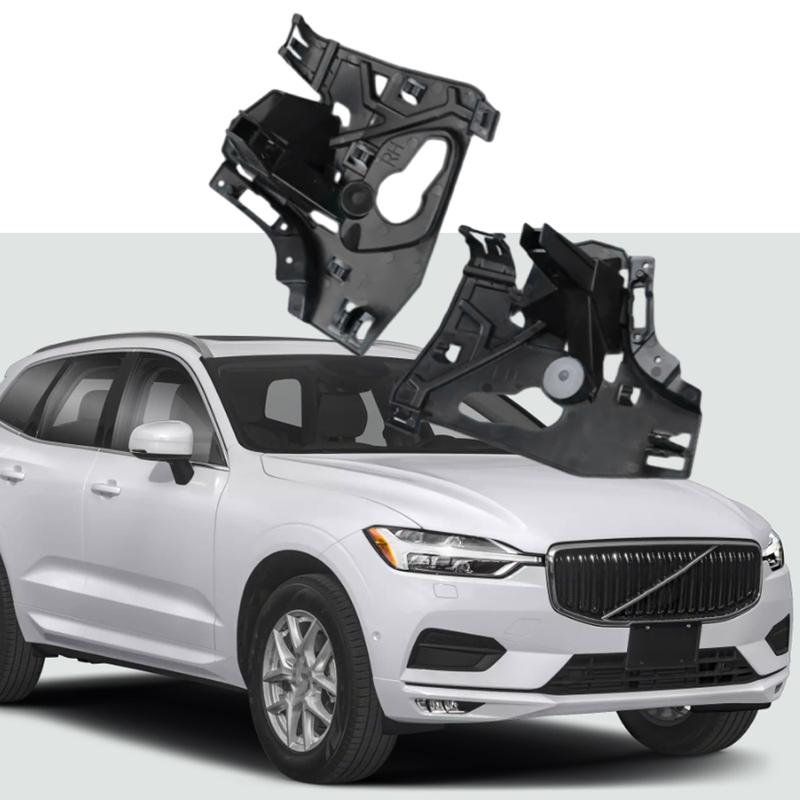 Pair Front Left Right Side Bumper Bracket Mount Support for Volvo XC60 2018   31425173 31425174