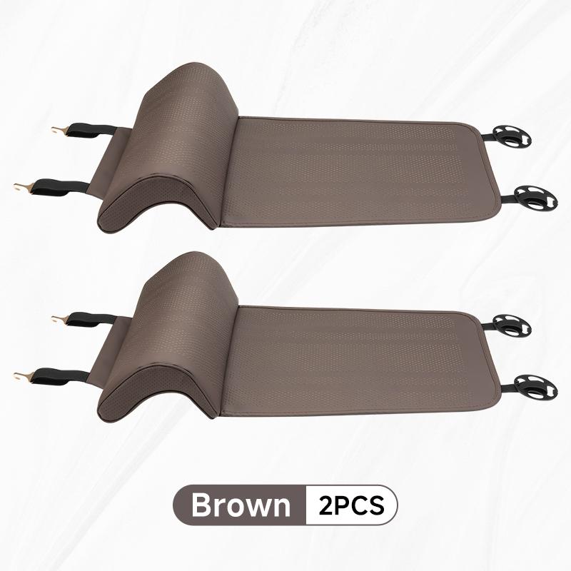 For Seat Tarraco Arona Ateca Ibiza Toledo Mii Leon Arosa Exeo ST FR Leather Car Seat Pad Leg Support Pillow Cover Memory Foam