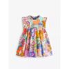 Girls' Princess Dress Summer New Style European and American Casual Vest Dress Round Neck Stylish Girl Children's Dress