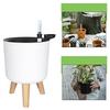 Self Watering Planters with Water Level Indicator for Indoor and Outdoor Use