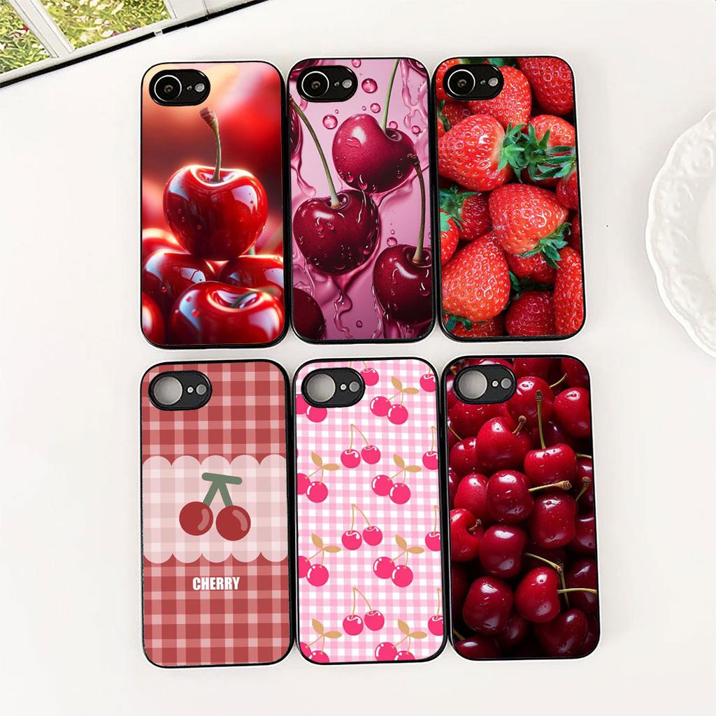 Cover for Xiaomi Poco C75 C65 C85 X7 X6 M8 F7 F8 Ultra F6 Pro Casing Phone Case Cherry Fruit Summer Strawberry Cherries