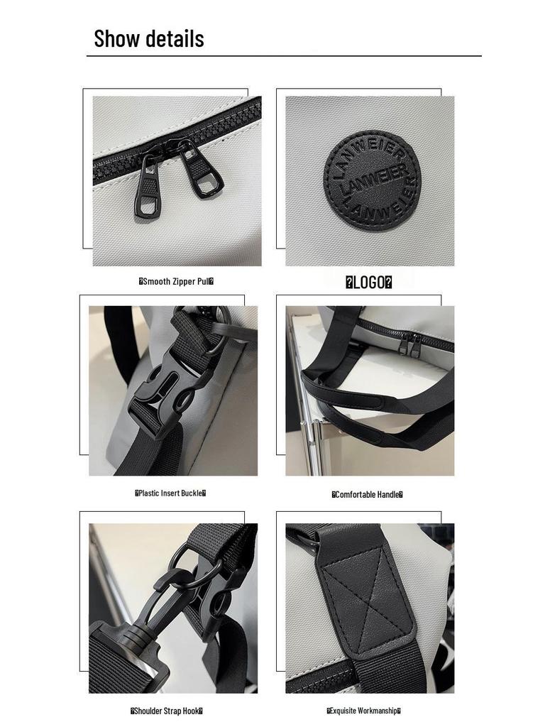 Unisex Large Capacity Waterproof Travel and Gym Bag