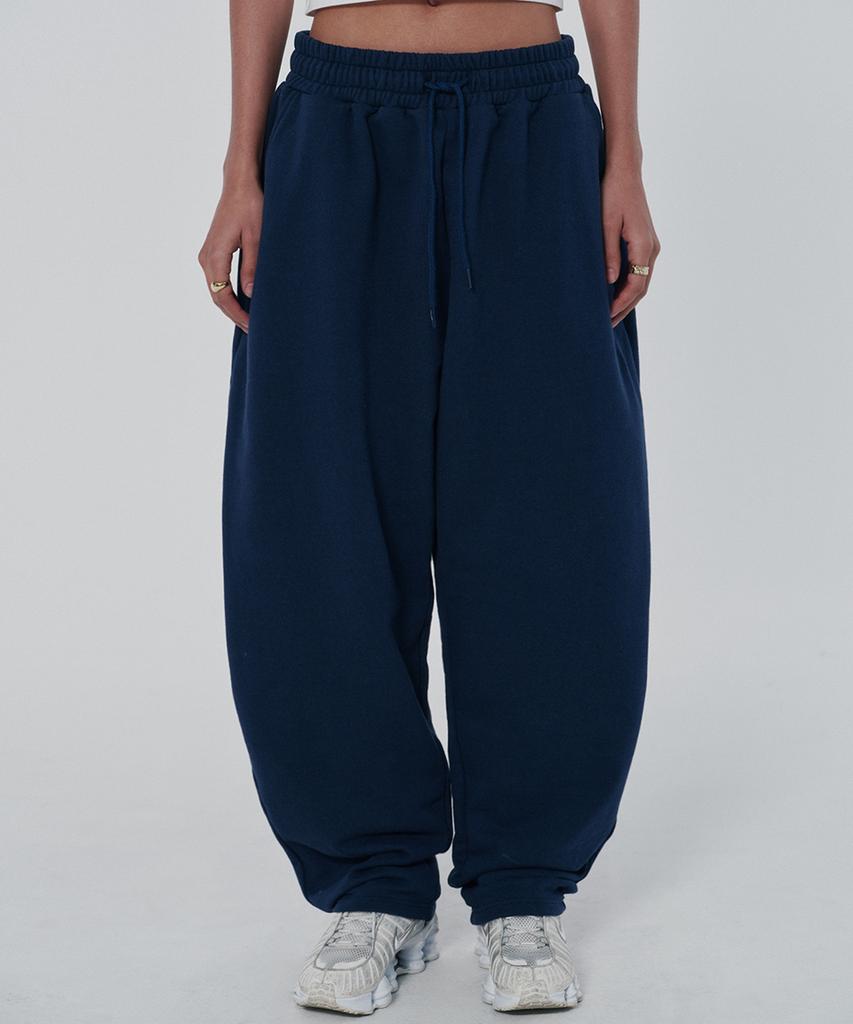 Seuweideu Basic Wide Long Pants [Navy]