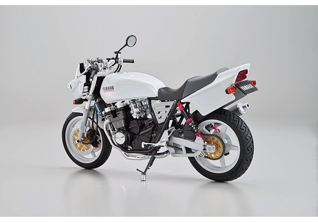 Aoshima Bunka Kyozai The Bike Series 54 Yamaha 4HM XJR400S 1994 Plastic Model Kit with Custom Parts Co., Ltd. (AOSHIMA) 1/12 No. (Molded Color)
