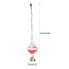 Bird Parrot Toy Colorful Swing Ball Toys with Bell Hanging Toy Cage Decorative Accessories for Small Medium Birds