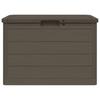Outdoor Cushion Box Brown 77.5 x 44.5 x 53 cm Polypropylene