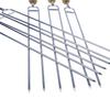 6pcs Stainless Steel U-Shaped Barbecue Brazing Fork Needle Grilling Skewers BBQ Tools