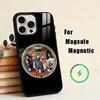 Band G-Guns N' Roses  Phone Case For Magsafe Wireless Charging For iPhone17,16,15,14,13,12,11 Plus,Pro Magnetic