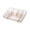 Makeup Cosmetic Storage Box Desk Bathroom Organizer Large Capacity Makeup Display Case Brush Lipstick Holder