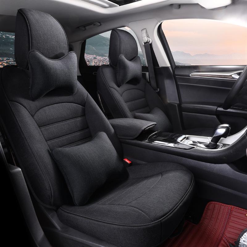 Ford Mondeo Linen Car Seat Cover for Five-Seater – All-Season Full Surround