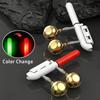 Fishing Rod Tip Bite Alarm Light with Bell Triggered Flash Low Power Consumption Waterproof for Night Freshwater Saltwater Fishing