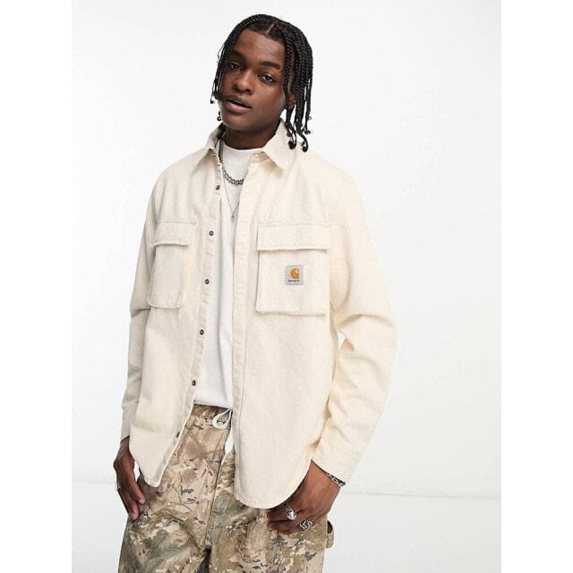 

Белая верхняя рубашка Carhartt WIP monterey
