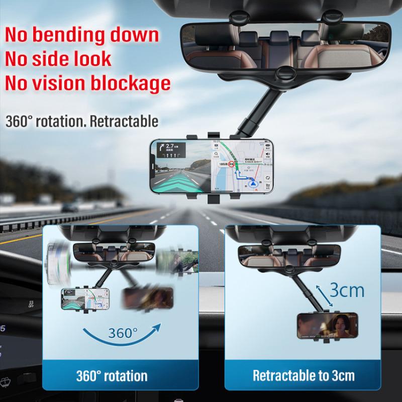 Car Phone Holder Mobile Phone Support Mobile Phone Holder Handle Plastic Trip Recorder Dustproof