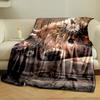 Cute Floral Baby Cow Blanket for All Seasons Blanket Lunch Break Throw Gift