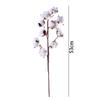 Natural Fake Flower Wedding Decoration Cotton Stem Floral Branch Dried Cotton Flower Artificial Plants