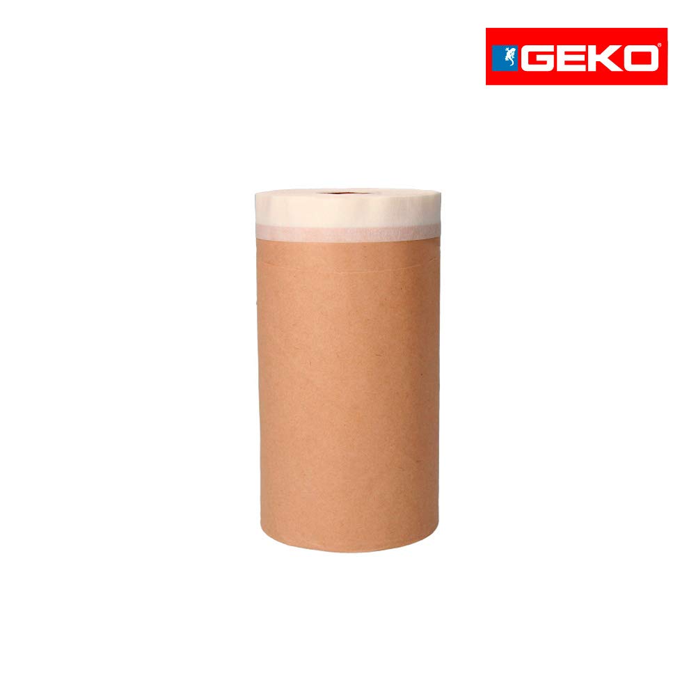 papel con cinta adhesiva para pintor 20m x 10cm