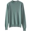 Damen Herbst Winter Halbochkragen Strickpullover Koreanischer Stil Locker Vielseitig Einfarbig Fleece Strick Basisschicht