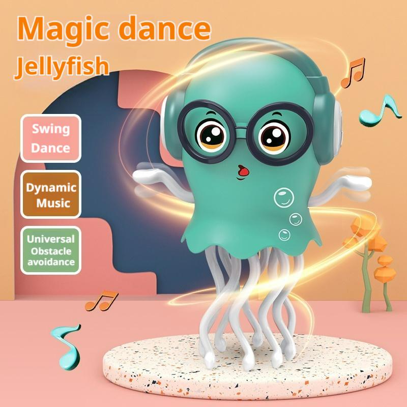 Electronic Dancing Squid Toys Magical Dancing Jellyfish Led Glowing Light Music Playful Dancing Octopu Best Kids Festival Present