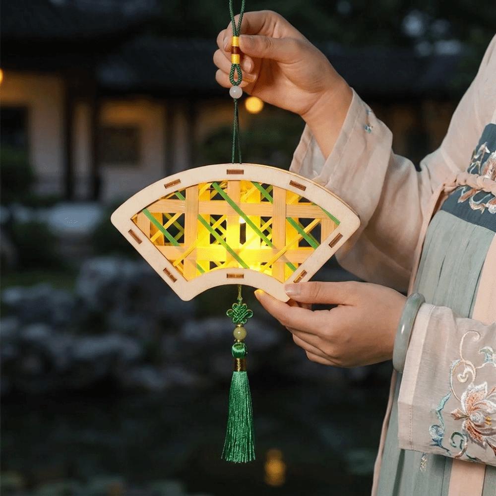 Rabbit Portable Flower Lantern Luminous Luminous Lantern Handheld Lantern Mid-Autumn Festival Gift