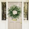 Front Door Wreath Seasonal Decor Spring Decor 40cm Beautiful Olive Leaves Wall Hanging Garland Indoor Wall Decor