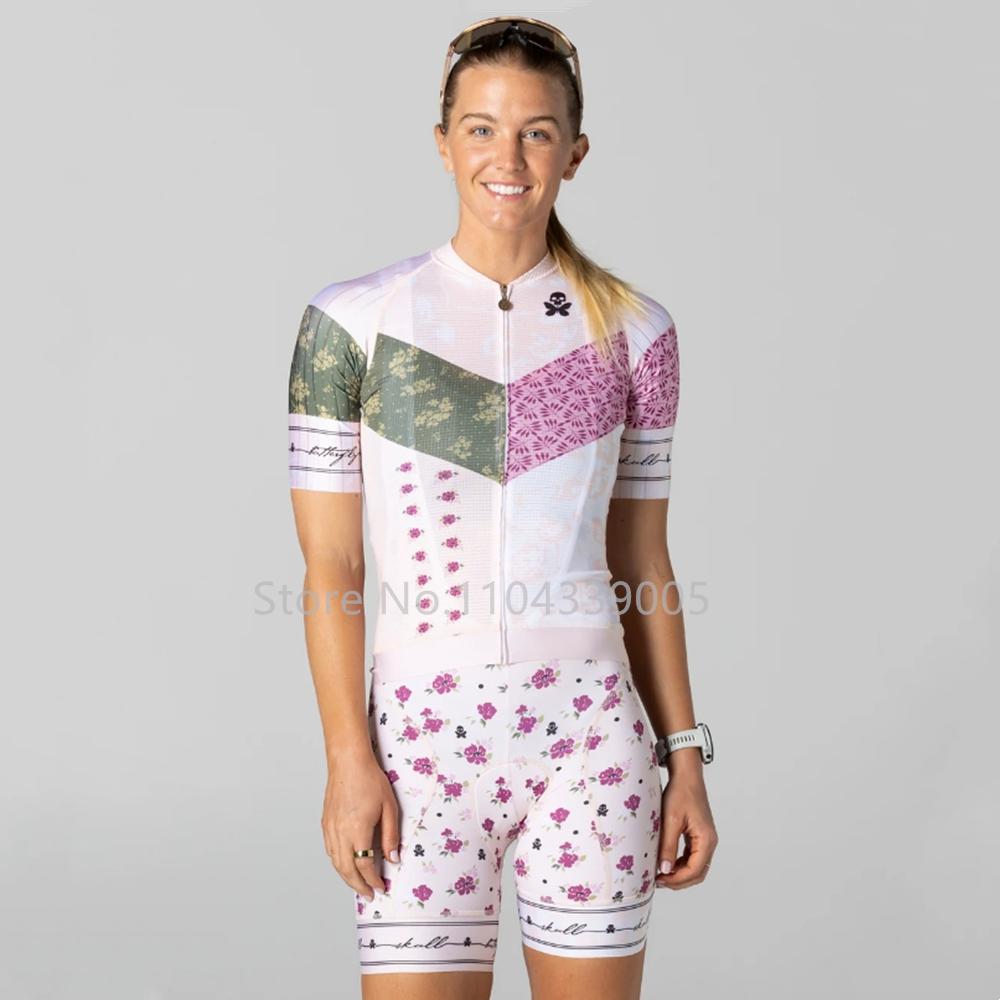 Betty 2026 Summer Lady Short -sleeved Bib Shorts Latest Bicycle Cycling Set Cushion Cushion Maillot Ciclismo Mtb Uci Suit