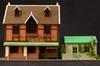 PM Office A Anitecture 03 Is the Order a Rabbit?? Ama Usagi & Sharo's House 1/150 Scale Paper Craft PP086