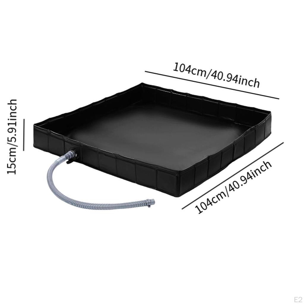 Baza de dus pliabila podea cort adulti cu teava de scurgere impermeabila practic interior femei barbati