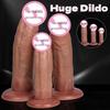 Silikon-Saugnapf-Dildo für Frauen - Weicher, realistischer masturbator ohne Ei