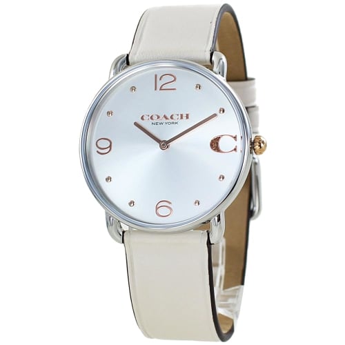 

Coach Elliott watch with shopper bag, unisex, for men and women, leather strap, 14504200-sp