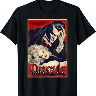 T-shirt Portrait Hommage Dracula et Mina