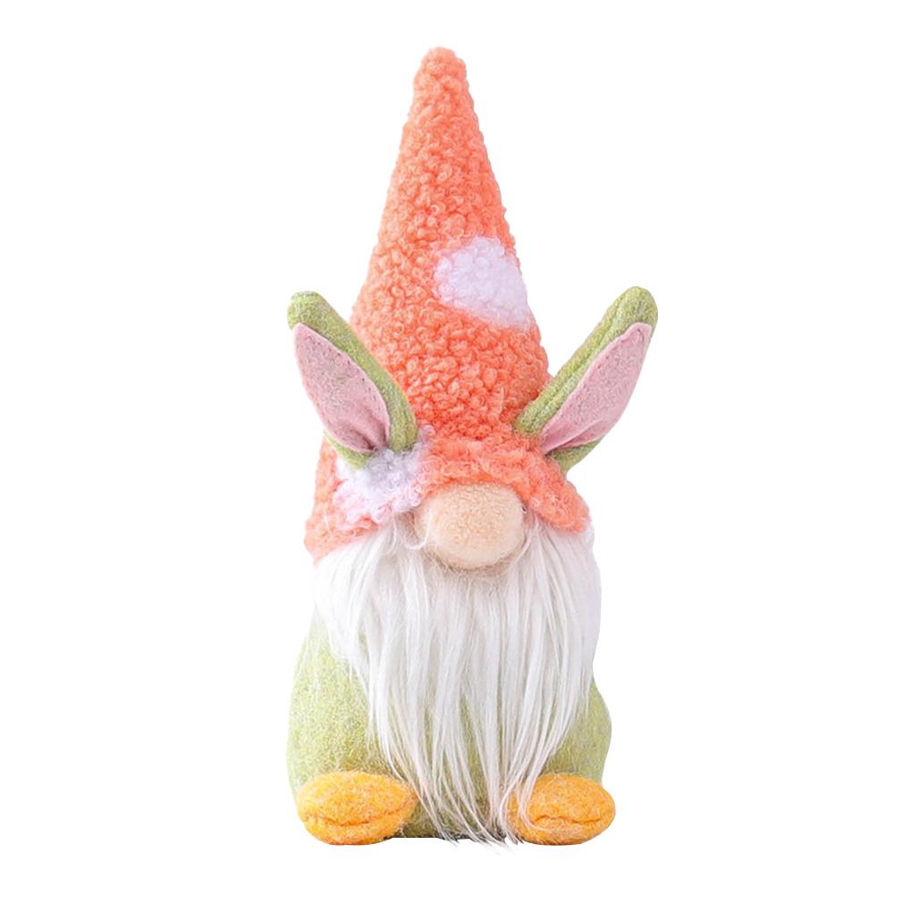 Easter Bunny Gnome Rabbit Nordic Decor Plush Toy Doll Ornaments Kids Gifts