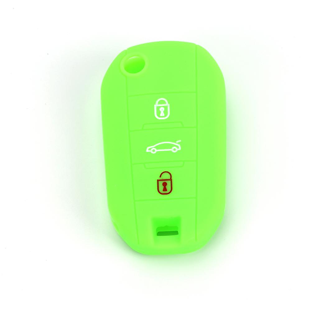 Flip Car Key Cover Case for Peugeot 508 301 2008 3008 408 4008 308 Car Key Case Protector Holder for Citroen C4 CACTUS C5 C3 C4L