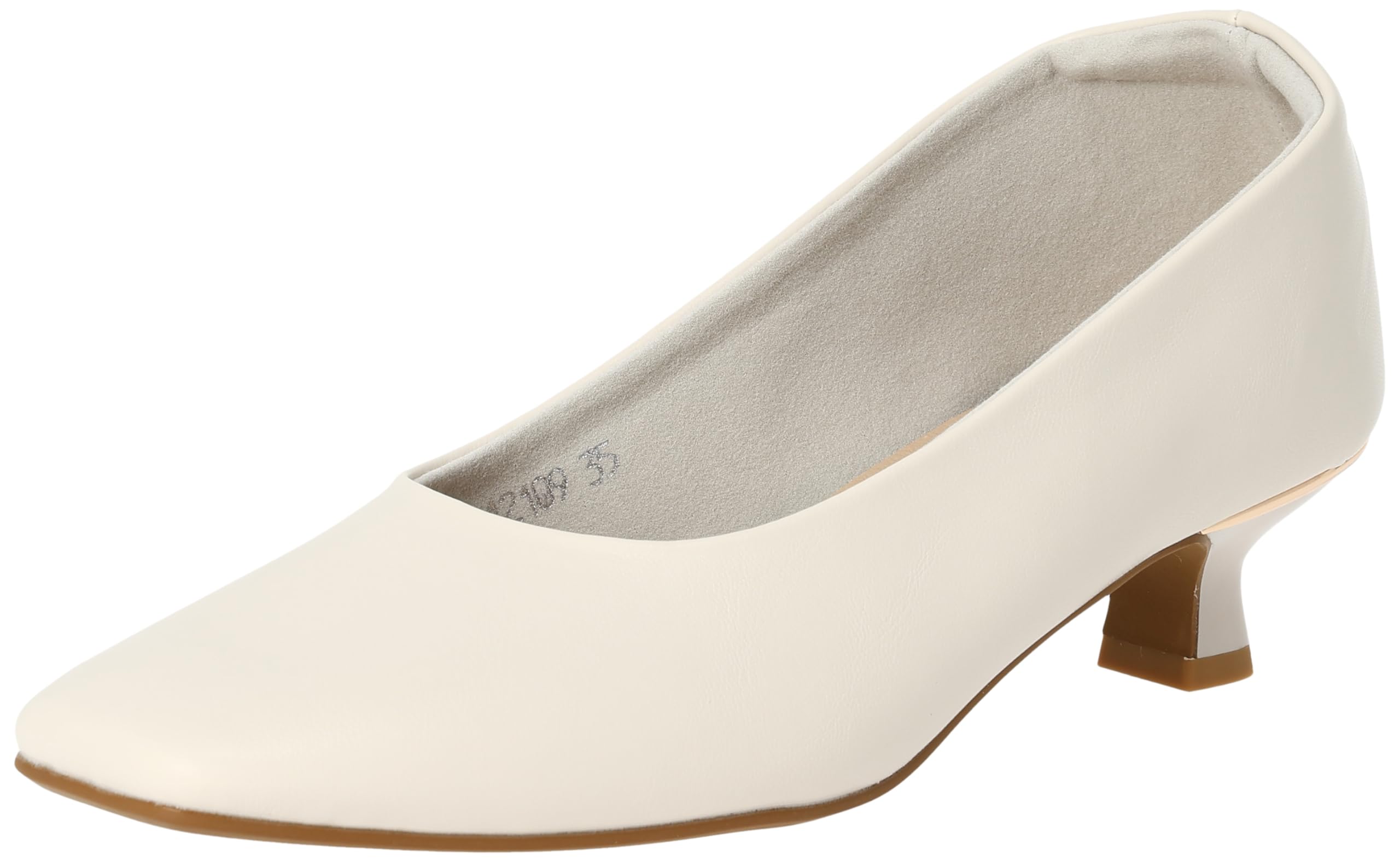 

Square For Mid Small Large cm [Oriental Traffic] Pumps, Toe, Cushioned, Soft, Simple, Soft, Commuting, Work, Heel, Size, Size, Women s, 42109, Beige,