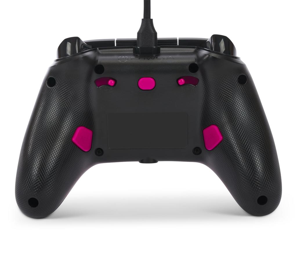 Rok PowerA Advantage kabelový ovladač pro Xbox Series Satin Fuchsia Double Vibration Function pro Xbox Series PC Windows [2 záruka] XS - XS 10/11